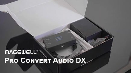 Обзор: Magewell Pro Convert Audio DX