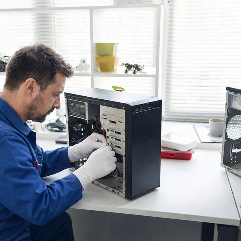 Профессиональная сборка компьютера