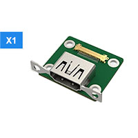 1 x 20-контактный адаптер LVDS 0.5PH для подключения к HDMI