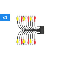 Кабель-переходник DB25 - 6 A/V